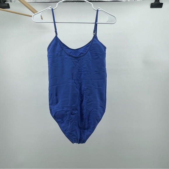 NWT BCBG MaxAzria Nylon Bodysuit - Blue - Size M/L - Picture 5 of 7